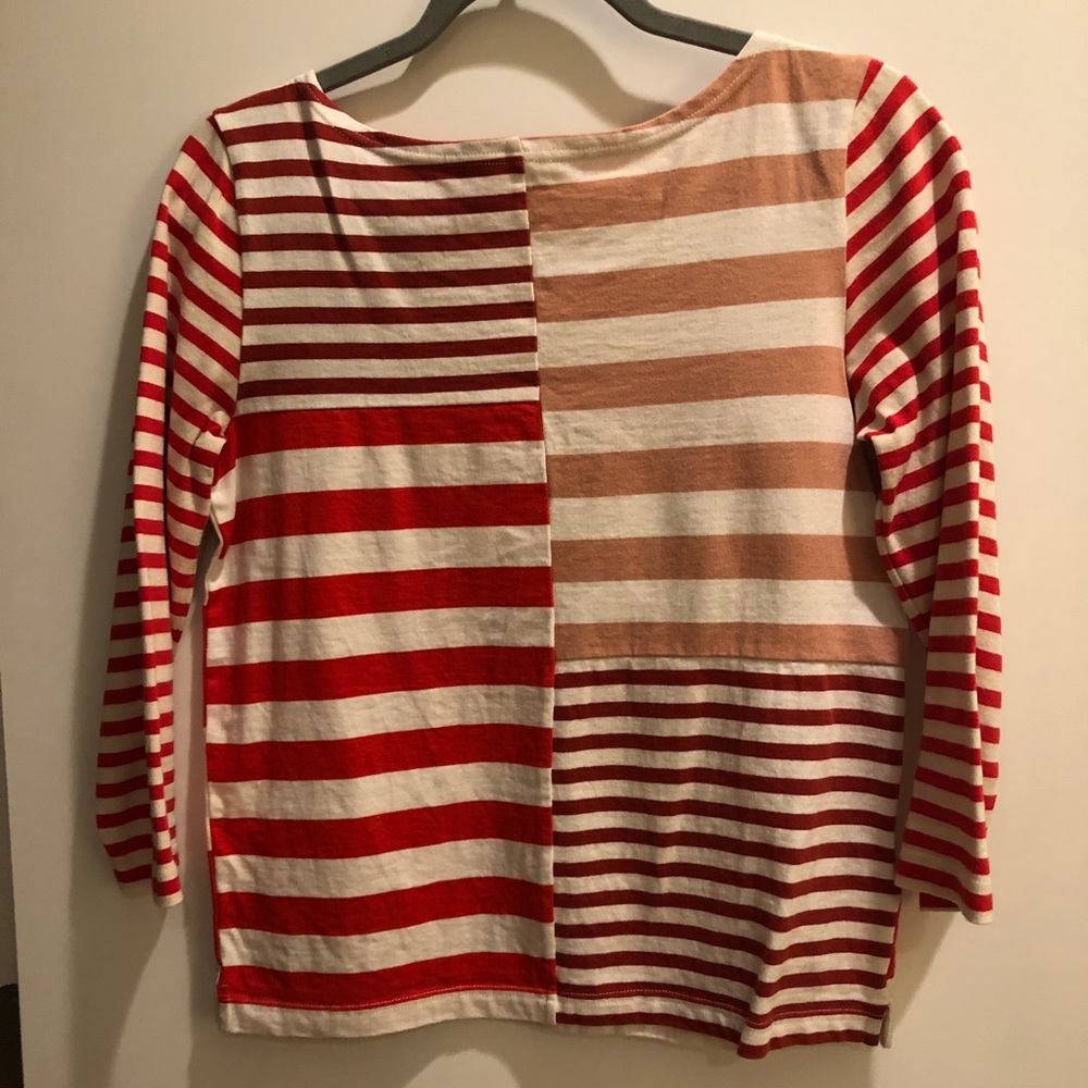 JCrew stripped top